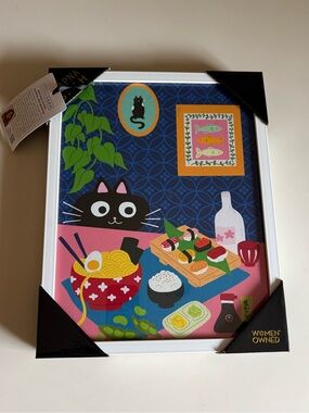 Sapna Shah "Sushi & Ramen" art, NWt